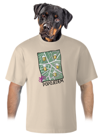 unisex tričko oversized