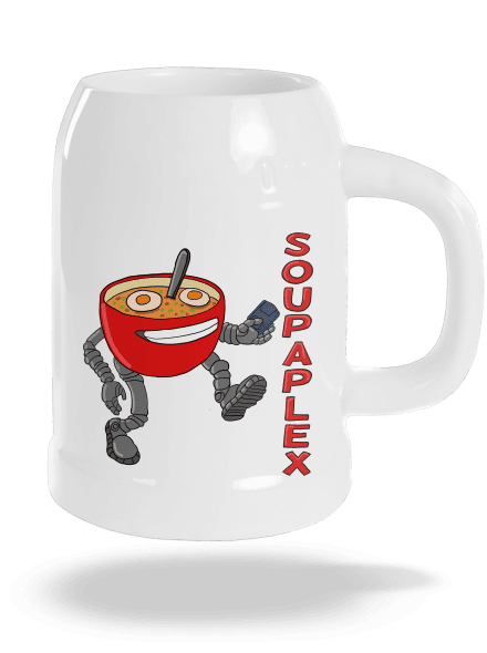 Soupaplex půllitr White