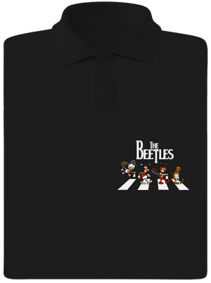 Beatles pánská polokošile Black