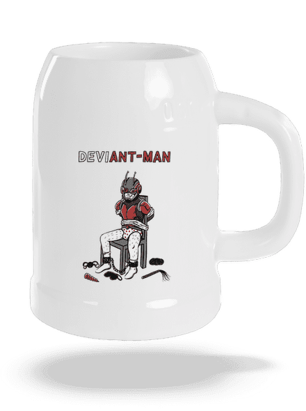 DeviAnt-man půllitr White