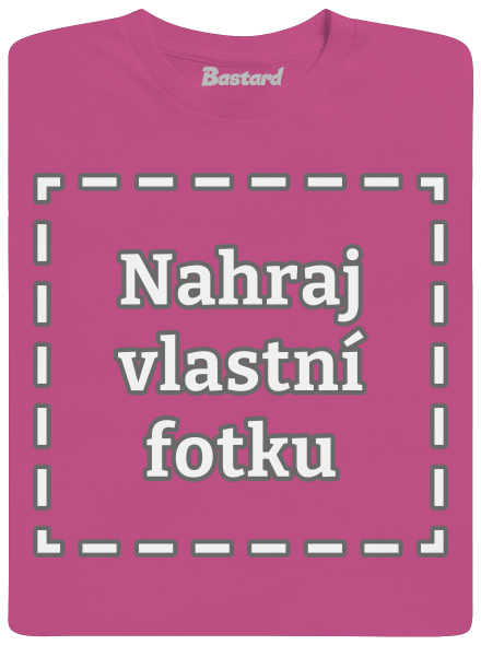 Vlastní potisk dětské tričko Fuchsia