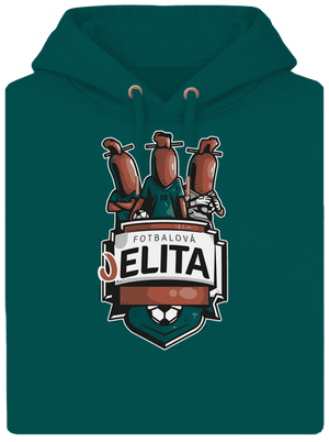 Fotbalová jelita unisex mikina premium Emerald Green