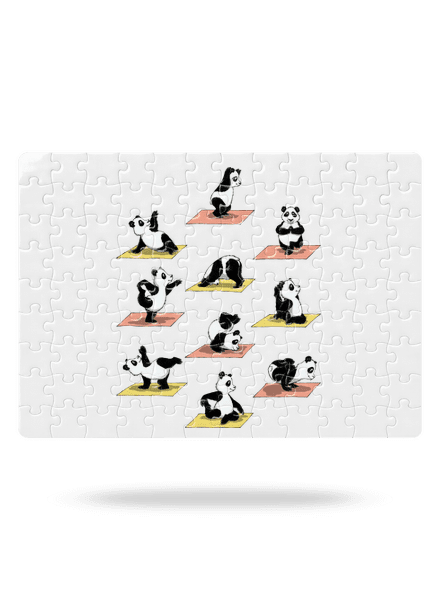 Pandí jóga puzzle White