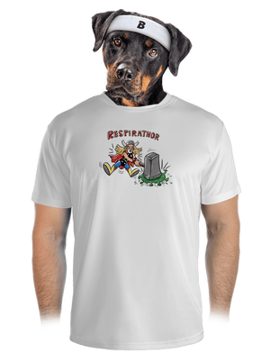 Respirathor pánské sportovní tričko White