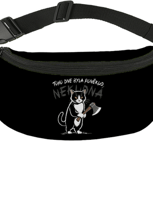 Neklidná kočka ledvinka Black