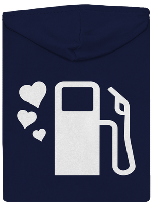 Plnou prosím pánská mikina na zip Navy