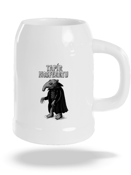Tapír Nosferatu půllitr White