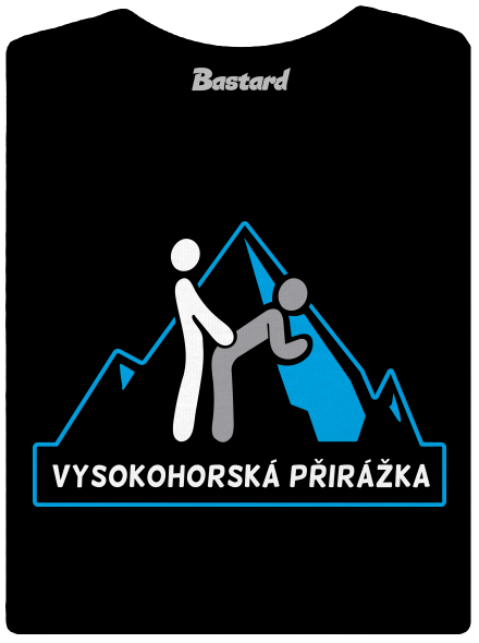 Vysokohorská přirážka dámské tričko Black