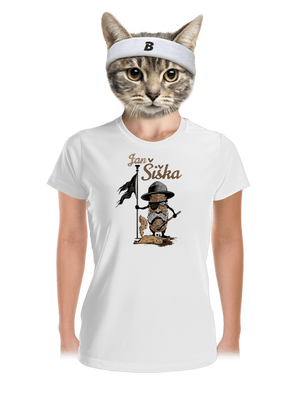 Jan Šiška dámské sportovní tričko White