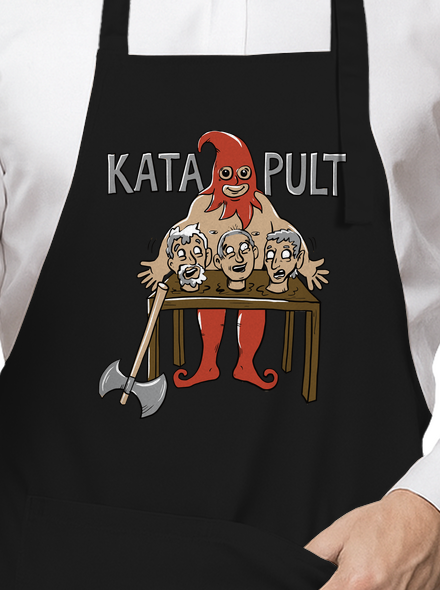 Kata pult zástěra Black