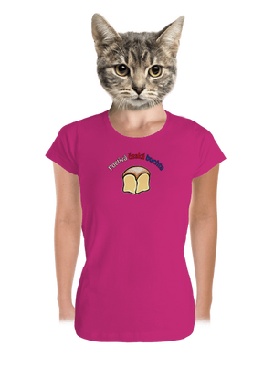 Poctivá buchta a klobása dámské tričko premium Magenta