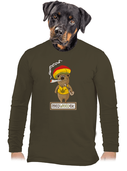 Medweedek pánské dlouhý rukáv Urban Khaki