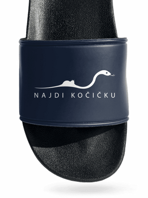 Najdi kočičku pantofle Navy