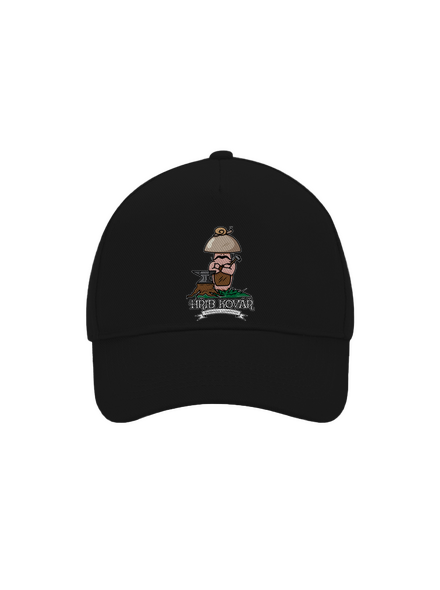 Hřib kovář kšiltovka baseballka Black