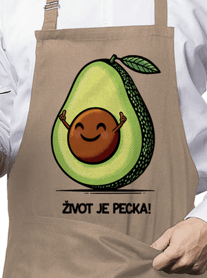 Život je pecka zástěra Rope