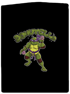 Donutello dámská mikina na zip Black