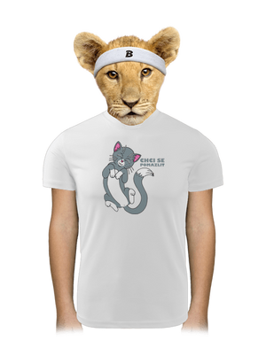 Chci se pomazlit dětské sportovní tričko White