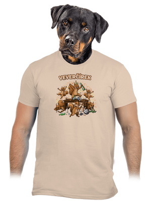 Veverčírek pánské tričko Sand