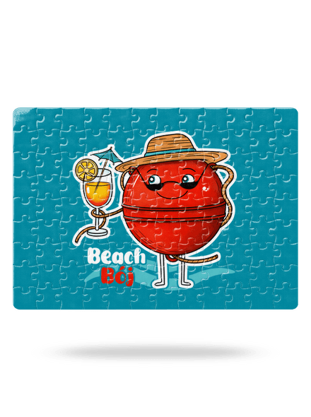 Beach Bój puzzle White