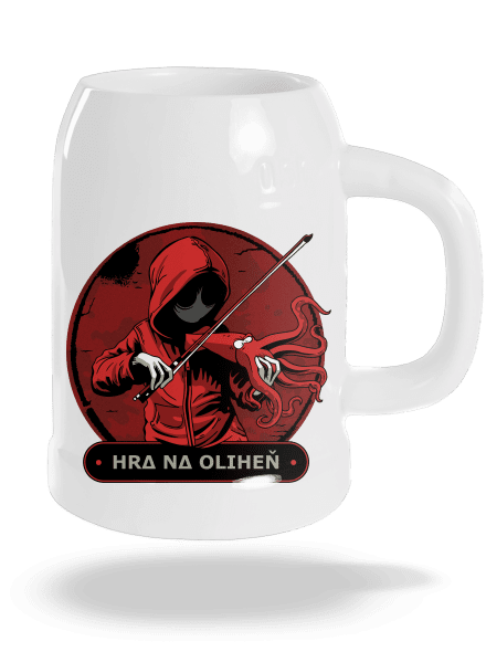 Hra na oliheň půllitr White