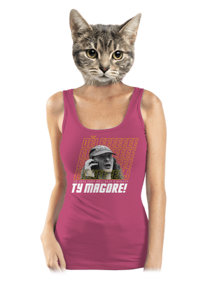 B18: Jiří Kára dámské tílko klasické Magenta