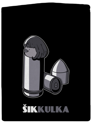 Šikkulka dámská mikina na zip Black