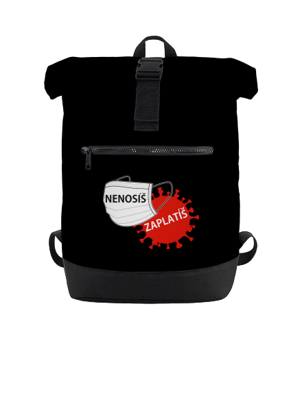 Nenosíš zaplatíš batoh Black
