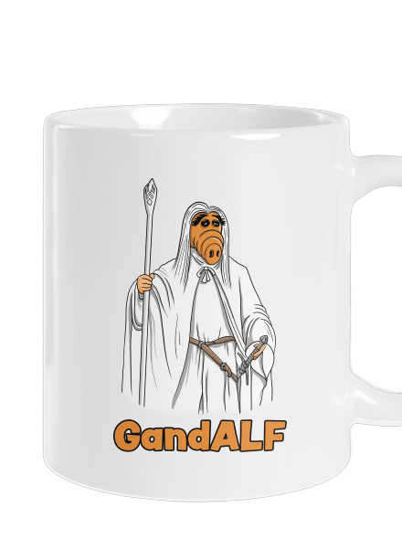 GandALF klasický hrnek White