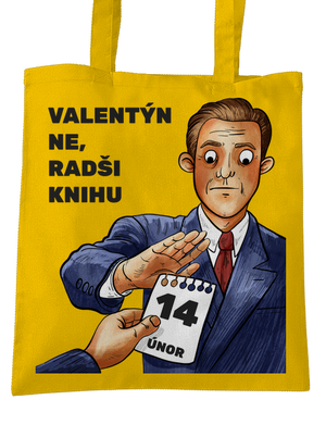 Raději knihu taška Sunflower