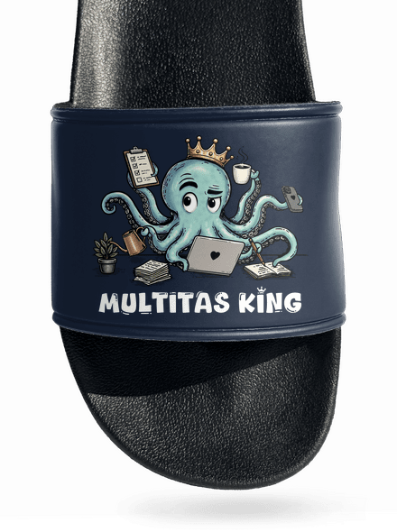 Multitas king pantofle Navy
