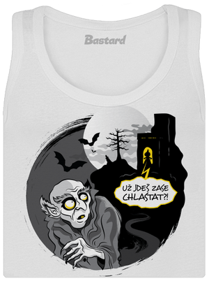 Nosferatu dámské tílko klasické White