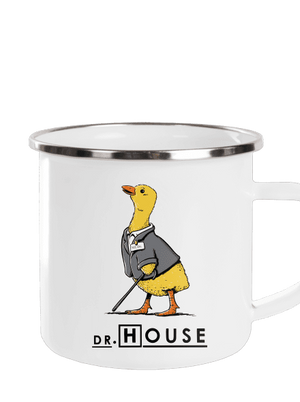 Dr. House plecháček White