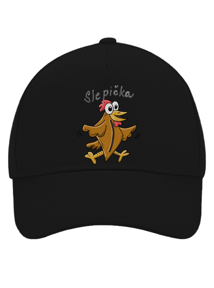 Slepička kšiltovka baseballka Black