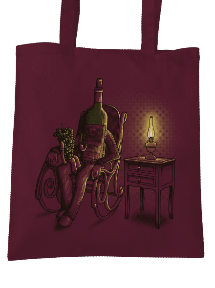 Dědo, vyprávěj taška Burgundy