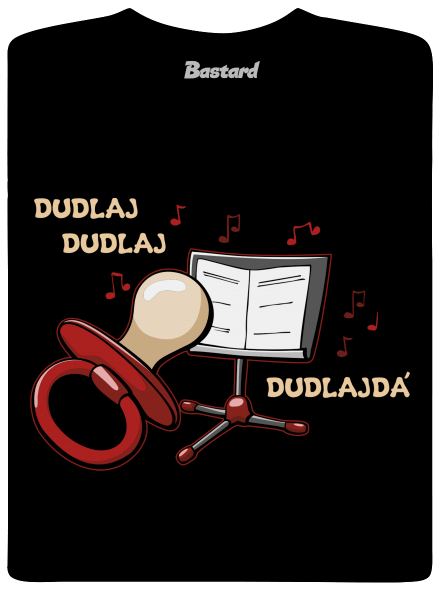Dudlajdá pánské dlouhý rukáv Black