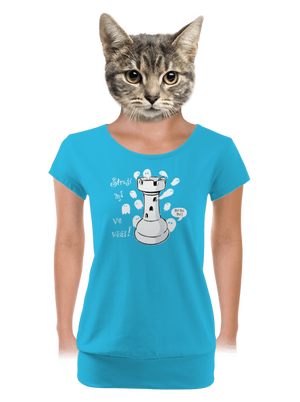 dámské tričko s lemem