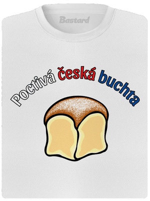 Poctivá buchta a klobása dámské sportovní tričko White