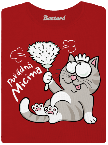 Macek a Micina dámské tričko Red Mal