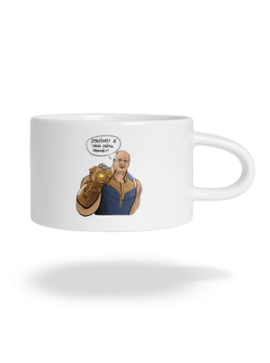 Prymulos hrnek makronka White