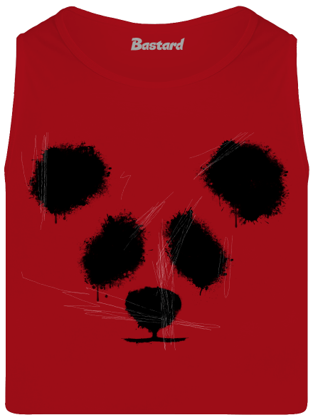 Panda pánské tílko Red