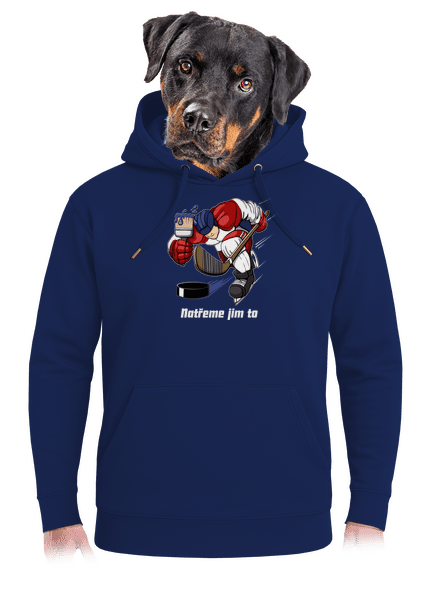 Natřeme jim to - Hokej unisex mikina premium Navy