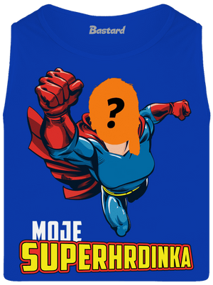 Moje superhrdinka pánské tílko Royal Blue