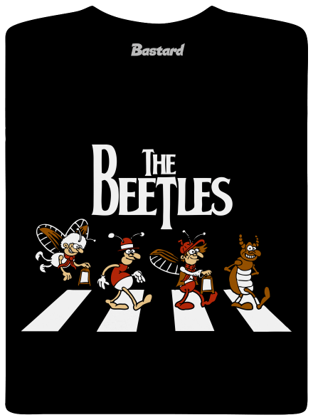 Beatles pánské dlouhý rukáv Black