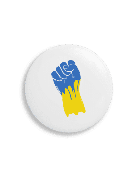 Ukrajina - Ruka placka uni