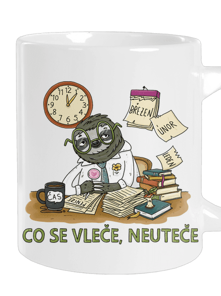 Co se vleče, neuteče velký hrnek White