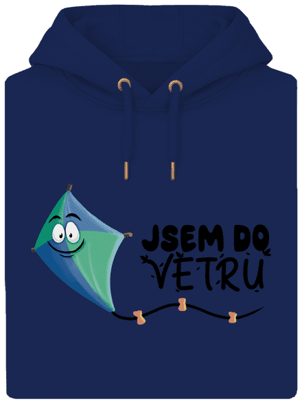 Do větru unisex mikina premium Navy