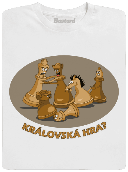 Královská hra dětské tričko White