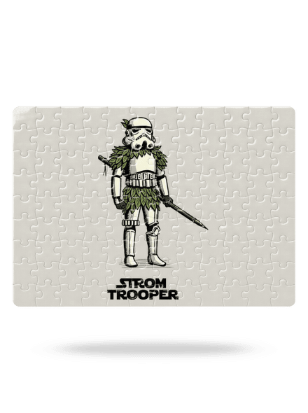 Strom trooper puzzle White