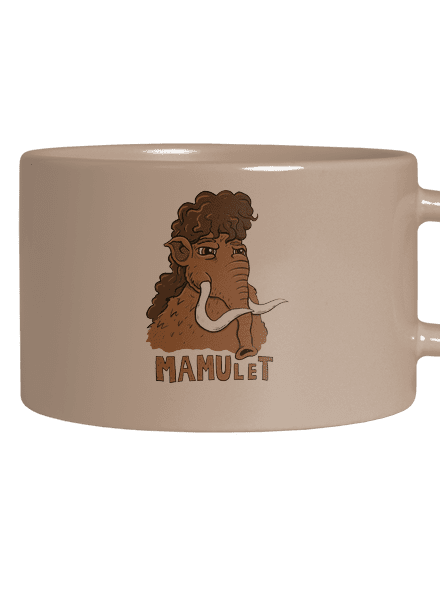 Mamulet hrnek makronka Brown Macaron