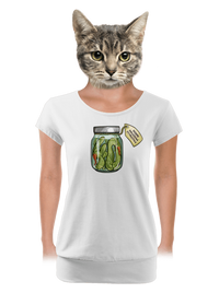 dámské tričko s lemem